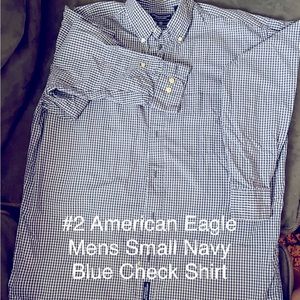 American Eagle Mens Button Down, Small